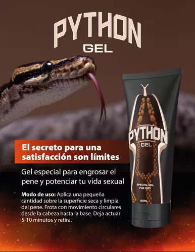Python Max Gel Agrandamiento de NEPE