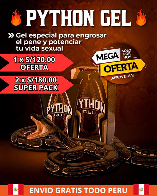 Python Max Gel Agrandamiento de NEPE