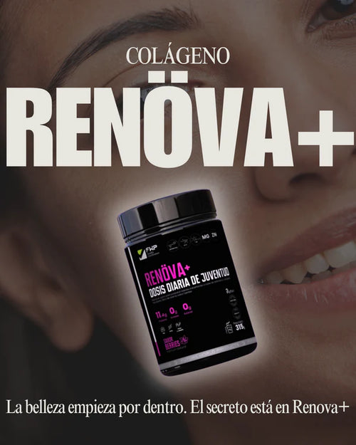 Renöva+: Colágeno con Doble Hidrolización para Resultados Visibles en Semanas